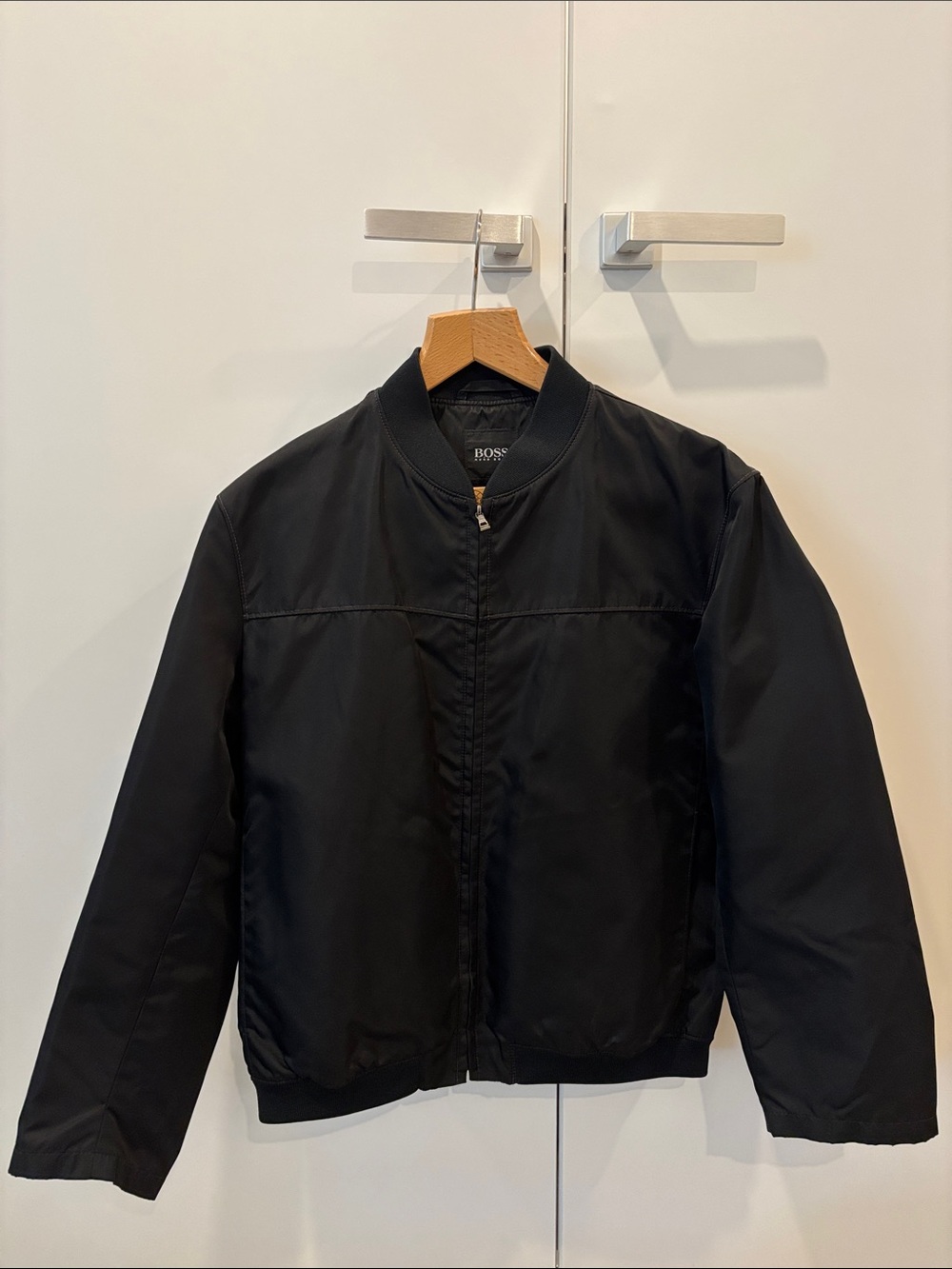 BOSS Black Minimalist Bomber Jacket